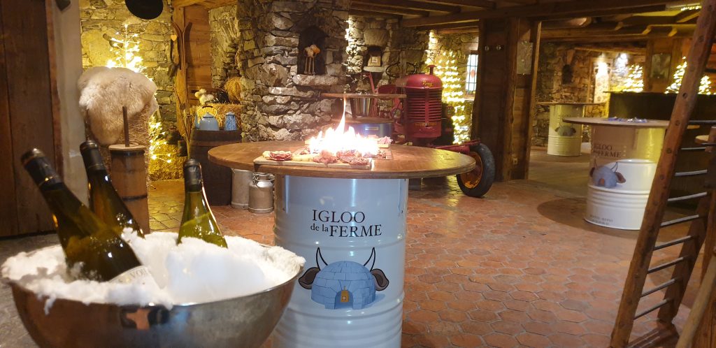 Expérience igloo de la ferme